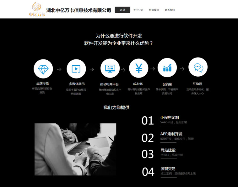 中億萬卡信息網(wǎng)站設計案例