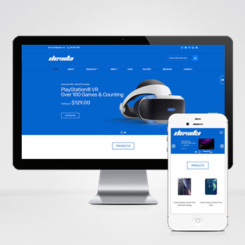 藍(lán)色大氣英文網(wǎng)站_外貿(mào)網(wǎng)站模板