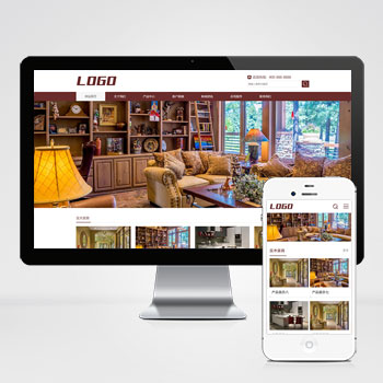 棕色家具裝修網(wǎng)站_家具建材類網(wǎng)站模板